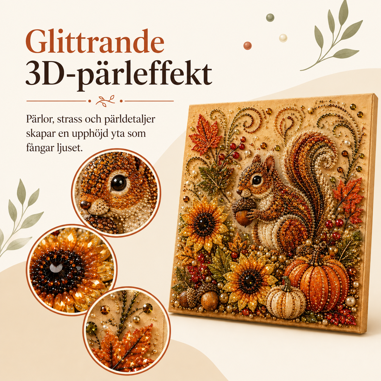 Höstglimt™ – 3D-pärlkonst för mysiga stunder
