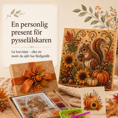 Höstglimt™ – 3D-pärlkonst för mysiga stunder